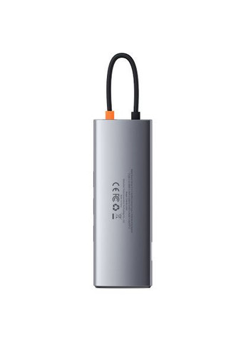 Концентратор USB3.1 Type-C to USB C(PD)100W/HDMI 4K 30Hz/VGA/USB3.2/RJ45/SD+TF,9in1 Grey (CAHUB-CU0G) Baseus USB3.1 Type-C to USB C(PD)100W/HDMI 4K 30Hz/VGA/US (366645615)