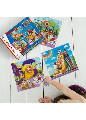 Пазл 3в1 "Щенячий патруль. Ігровий майданчик" (TS01091996283652) Dodo (372495646)