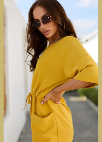 Жовтий повсякденний, кежуал сукня футляр Seventeen