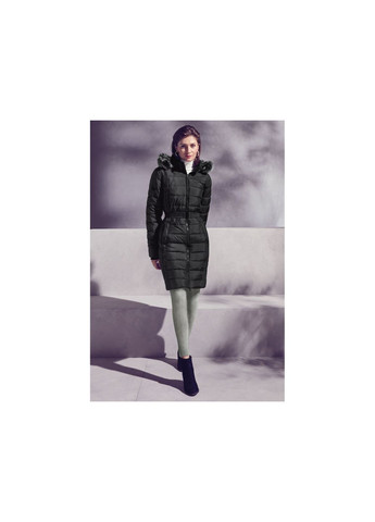 Чорна демісезонна зимова куртка водовідштовхувальна та вітрозахисна для жінки 362839 чорний Esmara