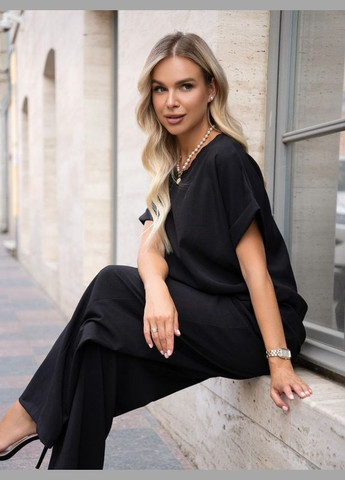 Костюм 12766A черный ISSA PLUS (301036638)