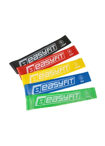 Резиновые кольца для фитнеса набор 5 шт EasyFit (392732700)