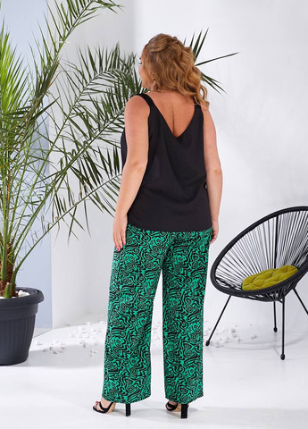 Літній жіночий костюм з широкими брюками-палаццо Modena (297366767)