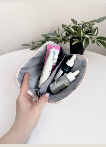 Косметичка з натуральної шкіри на два відділи з ручкою VI&VA (322220364)