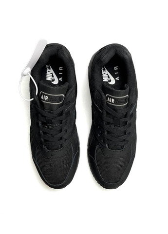 Чорні Осінні кросівки чоловічі nike No Brand Air Max IVO All Black