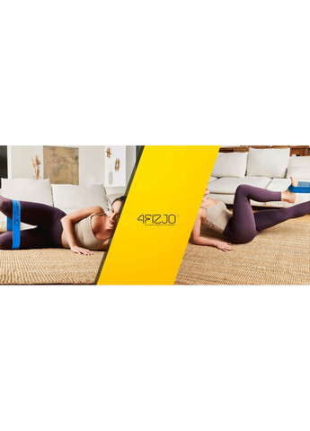 Резинка для фитнеса и спорта тканевая Flex Band 11-15 кг 4FJ0129 4FIZJO (322062815)