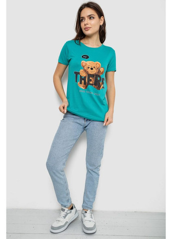 Футболка жіноча з принтом,, 244R509 Ager - (369506420)