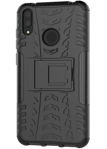 Чехолнакладка Dazzle Kickstand 2 in 1 Case Huawei Y7 Pro 2019/Enjoy 9 Black Toto (301782089)