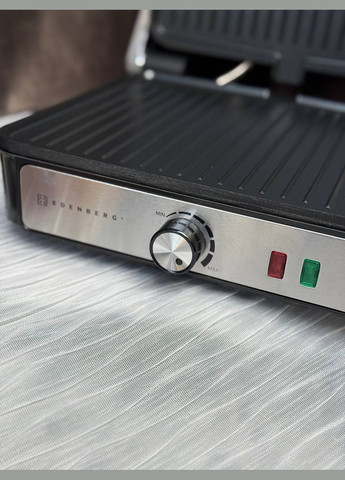 Гриль электрический EB-64467 с антипригарным покрытием 2000 Вт Edenberg (331870585)