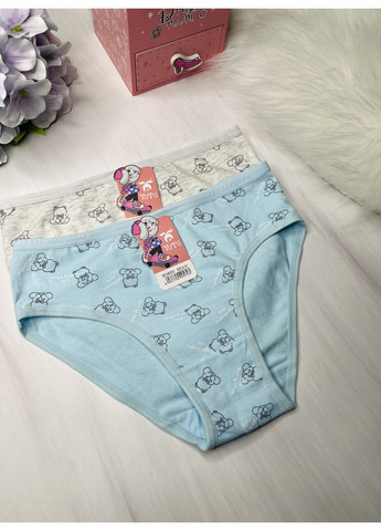 Трусики набор 2 шт хлопчатобумажные с мишками Yutu (356677192)