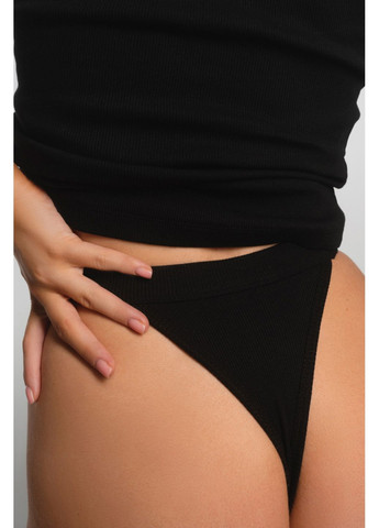 Трусики-стрінг бавовняні в рубчик L5157BR Rubus Luna (351584045)