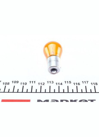 Автолампа PY21W 24V 21W BAU15s (желтая) (PY21W 24V HD) 008568100000 (opt-om) Magneti Marelli (340418075)