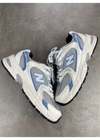 Кроссовки New Balance 530 Steel Blue MR530KC Нью Беланс 530 No Brand белые демисезоны (366195175)