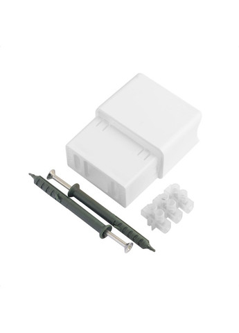 Комплект скрытого подключения полотенцесушителя универсальный, белый 24-122630-5030 Navin (266903588)