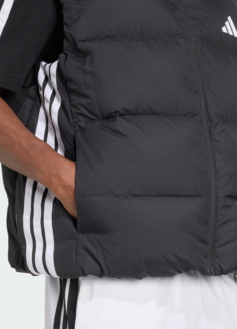 Пуховий жилет Essentials Climawarm 3-Stripes adidas (336884991)