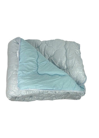 Одеяло евро закрытое Завиток 20370 195х215 см голубое Arda (335584897)