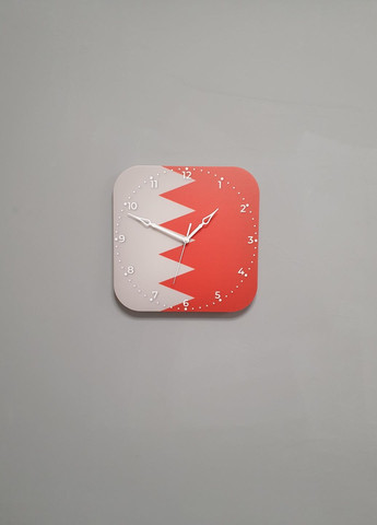 Годинник настінний прапор Бахоейну No Brand (321973375)