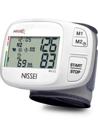 Тонометр WS-C2 автоматичний на зап'ястя гарантія 5 років Nissei (296930596)