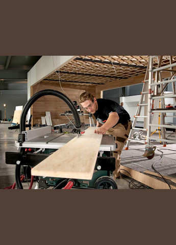 Настільна циркулярна пилка TS 216, 1500 Вт, з підставкою та коліщатами (Картон) 600667000 (8158) Metabo (295040331)