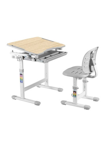 Дитячий комплект меблів Piccolino III Сірий (1315568933) FunDesk (356505023)