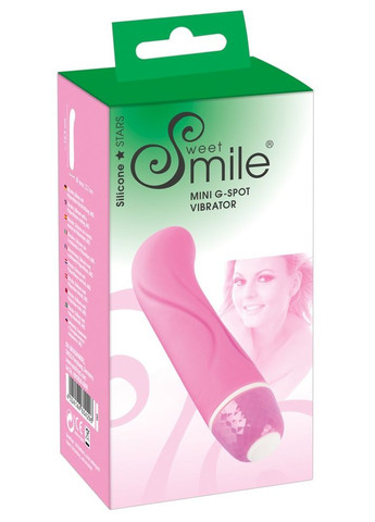 ТІЛЬКИ У НАС! Міні-вібратор для точки G (рожевий) має 7 режимів вібрації Smile (349820921)