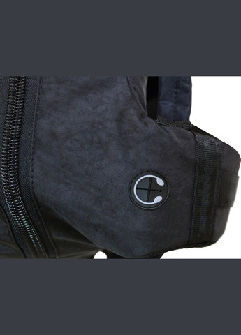 Рюкзак мужской на одно отделение с мягкой спинкой Тайфун 26 л черного цвета (0017770) Bagland (298567703)