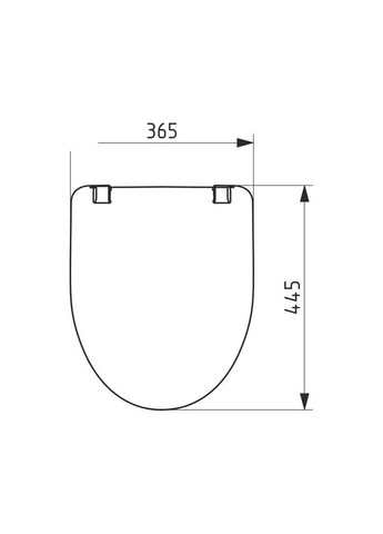 Сидіння для унітазу СПД-6 з мікроліфтом Полімердеталь (359435507)