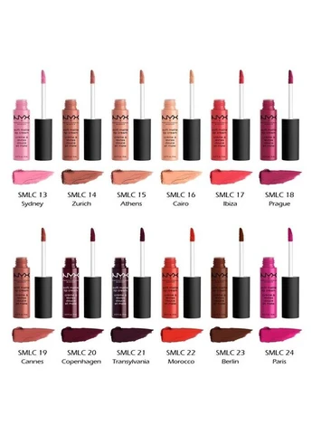Матова помада-крем Soft Matte Lip Cream (8 мл) IBIZA (SMLC17) NYX Professional Makeup (279364043)