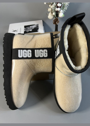 Угги Ugg Classic Mini Clear зимние прозрачные силиконовые Sb (315705749)