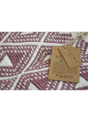 Муслиновое покрывало Issimo Levone 220 х 240 см. Burgundy Saheser (386521727)