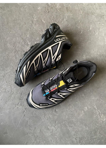 КРОСІВКИ ЖІНОЧІ SALOMON XT-6 GORE-TEX BLACK САЛОМОН XT-6 No Brand чорні демісезони (368870437)