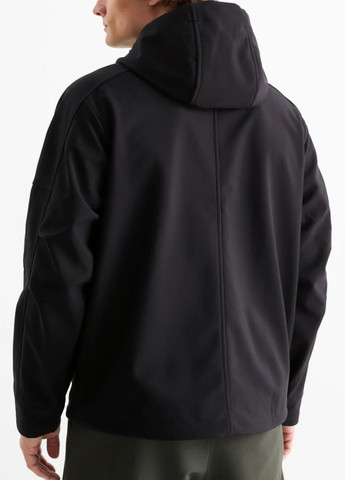 Чорна демісезонна куртка C&A