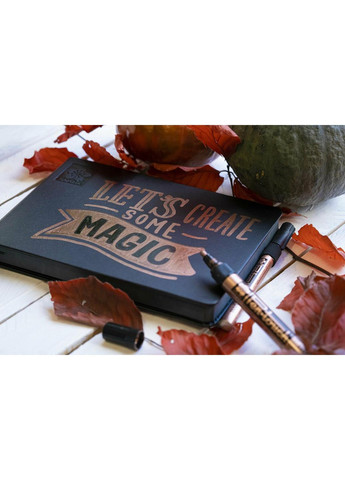 Блокнот Sketch А5 (14,8х21 см) 140 г/м2 80 л черный Sakura (362580301)