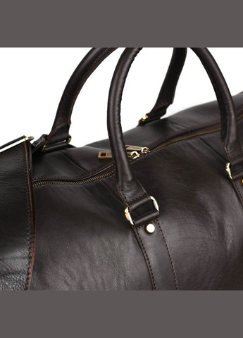 Велика шкіряна дорожня сумка 61 см GC-9551-4lx коричнева Наппа TARWA (300579265)