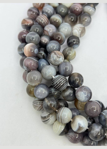 Агат ботсвана на нити без замка 12 мм 40 см No Brand (321963876)