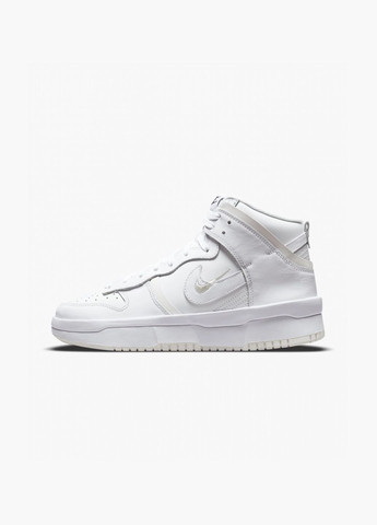 Кроссовки женские Dunk Hi Rebel Wmns White DH3718-100 Nike белые (333653648)