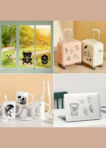 Прозрачная термобумага для мини принтера самоклеющаяся 5 рулонов WER-77701 No Brand (326800897)