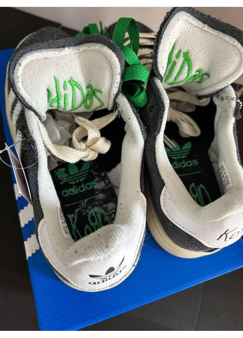 Сірі Осінні кросівки чоловічі adidas campus korn grey part ii адідас кампус No Brand