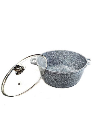 Кастрюля 3,2л гранитное покрытие, стеклянная крышка BN-316 Benson (368766554)