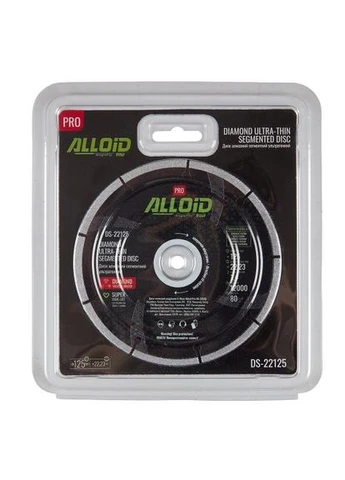 Pro. Диск алмазний сегментний ультратонкий 125мм Alloid (388243788)