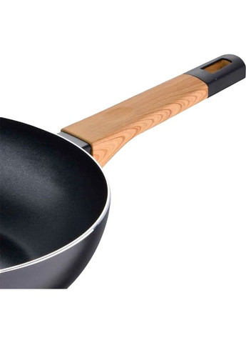 Сковорода Вок Earth 28 см Black (BG-34627-BK) Bergner (323046262)