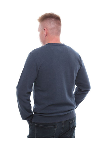 Темно-синій демісезонний джемпер чоловічий темно-синій комір мис джемпер Bagarda Пряма