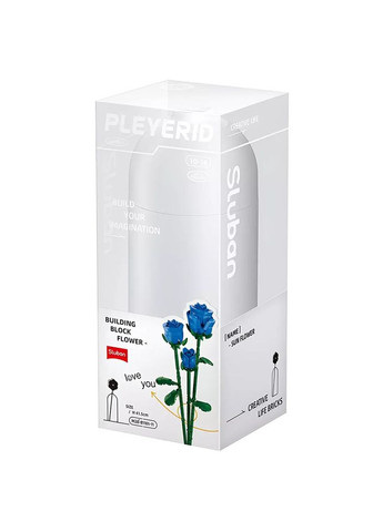 Конструктор Розы голубые (M38-B1101-11) Sluban (346998893)