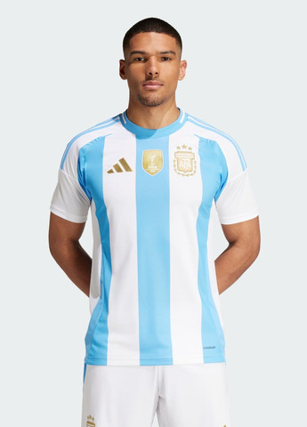 Домашня джерсі Argentina 24 adidas логотип білий спортивні
