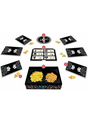 Настільна гра Маскарад: Друге Видання (Mascarade: 2nd Edition) (укр) ( ) Lord of Boards LOB2307UA (370765056)