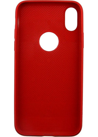 Чехол-накладка Lavan Series Apple iPhone X Red USAMS (301468400)