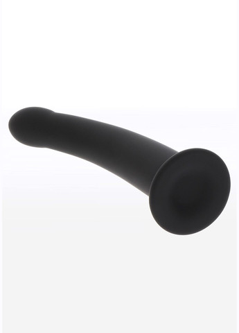 Фаллоимитатор страпон StrapOn Dong Large черного цвета, 16 см х 3.8 см Taboom (297135418)