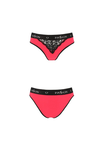 Трусики з широкою резинкою і мереживом PS001 PANTIES, red-black - CherryLove Passion (340274823)