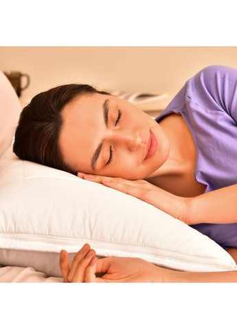 Подушка Air Dream Exclusive два чехла с молнией, антиаллергенная белая IDEIA (367726652)