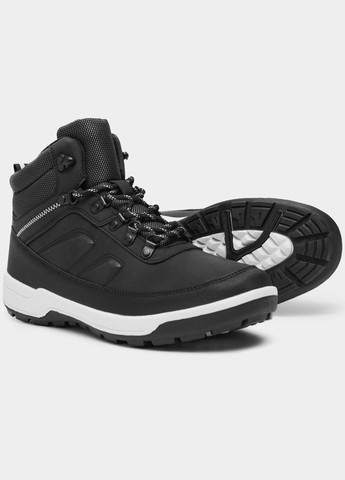 Черные зимние кроссовки мужские зимние черные утепленные на меху House